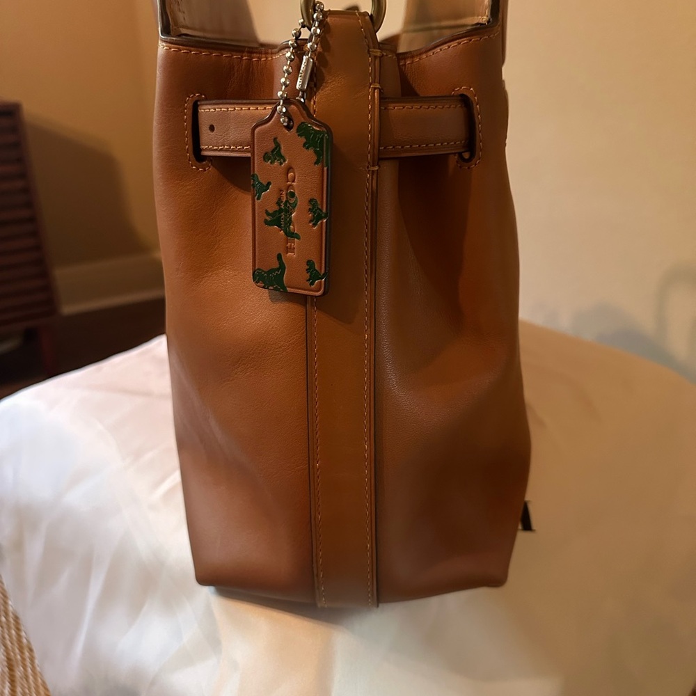 Coach Soft Empire 40 Carryall Leather Tote - Picture 8 of 16